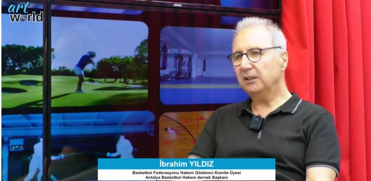 Hakan &Ccedil;atal'ın bu haftaki konuğu, T&uuml;rkiye Basketbol Federasyonu Hakem G&ouml;zlemci Komite &Uuml;yesi ve Antalya Basketbol Hakemleri Derneği Başkanı İbrahim Yıldız