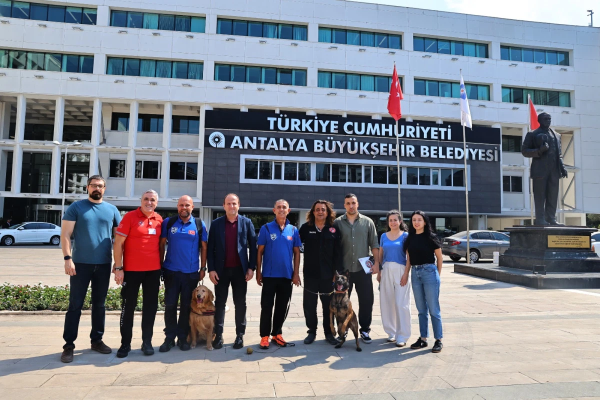 Antalya i&ccedil;in afet iş birliği! Zeyna ve Tina g&ouml;reve hazır