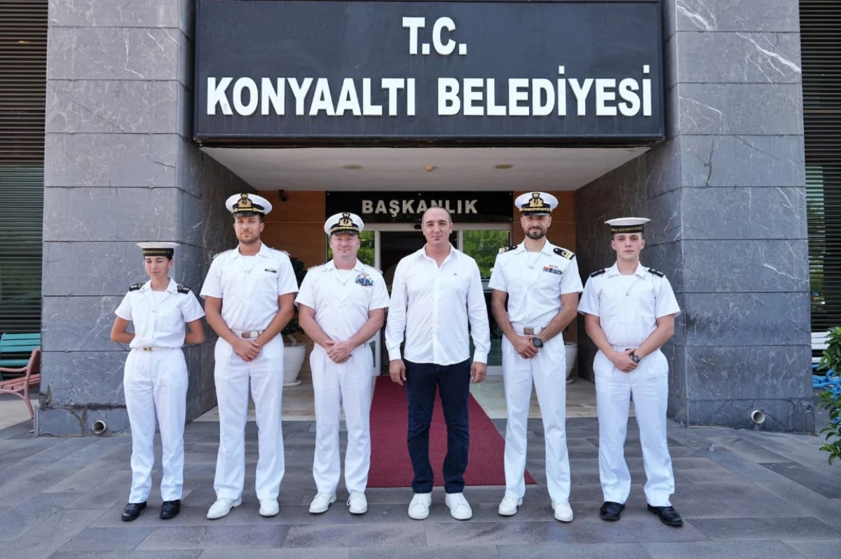 Antalya Konyaaltı'nda İtalya dostluğu! Kotan İtalyan heyetini ağırladı