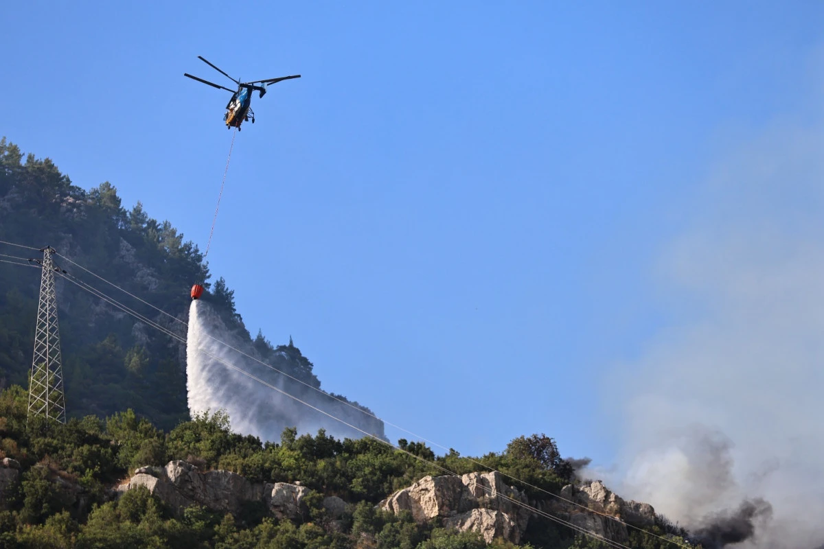 Antalya'da orman yangınları! Ciğerlerimiz yanıyor