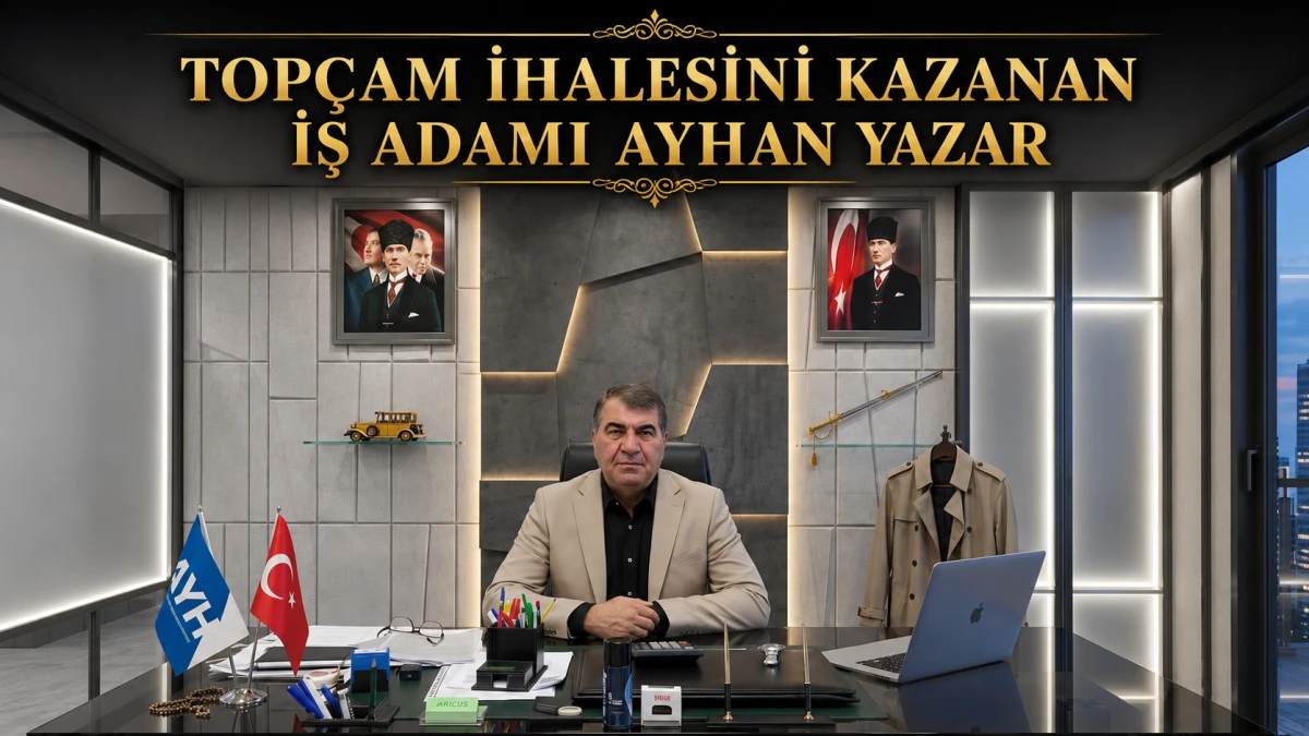 Antalya'da Top&ccedil;am ihalesini Ayhan Yazar kazandı
