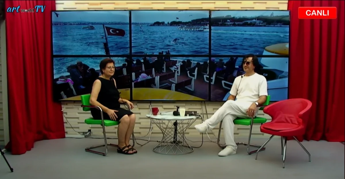 FATİH HAKTAN COŞKUN İLE YEDİ RENK PROGRAMININ KONUĞU :  RESSAM AYŞE ERDEM