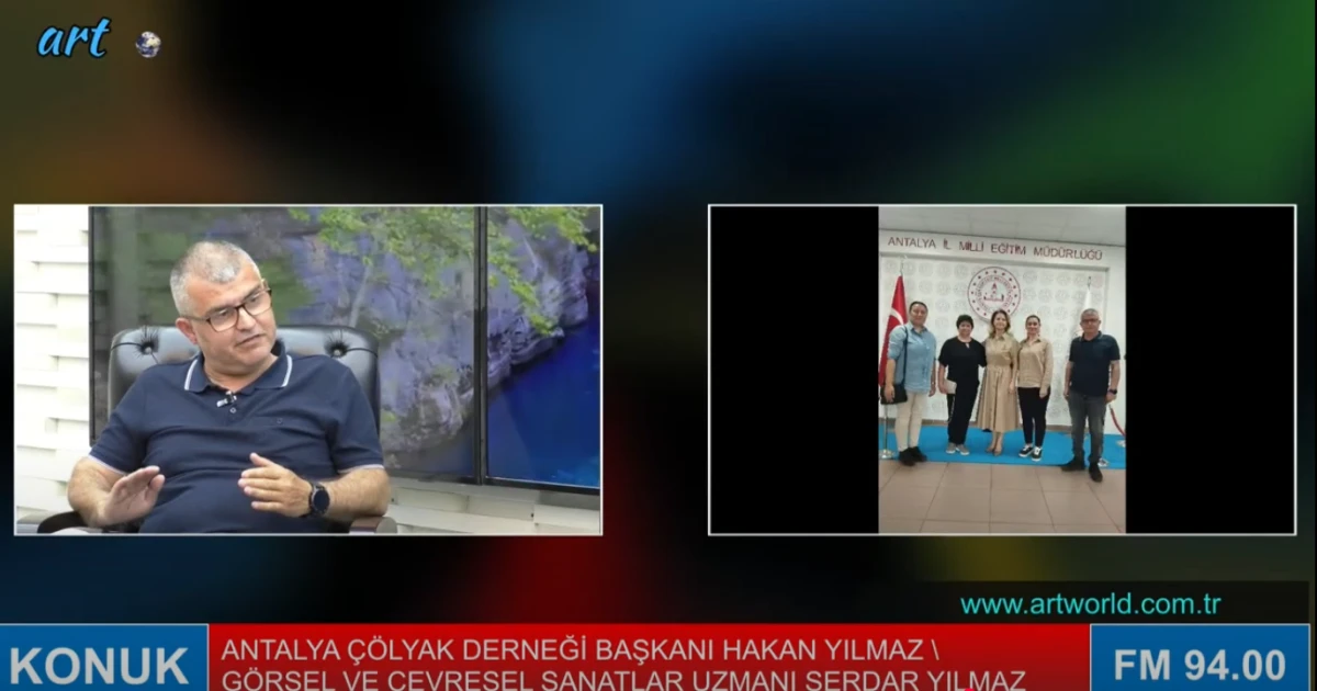 SERDAR YILMAZ İLE TÜRK DÜNYASI PROGRAMININ KONUĞU HAKAN YILMAZ ANTALYA ÇÖLYAK DERNEĞİ BAŞKANI 