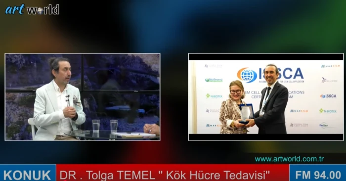  SERDAR YILMAZ İLE TÜRK DÜNYASI PROGRAMININ KONUĞU DR. TOLGA TEMEL ''KÖK HÜCRE TEDAVİSİ''